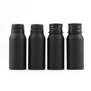 Chai màu đen tùy chỉnh nhôm mẫu miễn phí Vòng Kim Loại Mỹ phẩm nhôm <span class=keywords><strong>Atomizer</strong></span> chai 50 ml 100 ml 120 ml 150 ml 250 ml 500 ml - Product Image 3