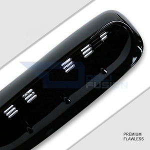 Capó delantero de plástico ABS negro de alto brillo, entrada de ventilación de aire Compatible con modelos MINI Cooper R55 R56 R57 R58 R59 - Product Image 2