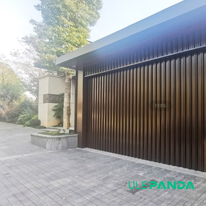 Alliage d'aluminium Nouvelle <span class=keywords><strong>porte</strong></span> de <span class=keywords><strong>garage</strong></span> automatique combinée noire pour villa <span class=keywords><strong>Porte</strong></span> de <span class=keywords><strong>garage</strong></span> moderne - Product Image 5