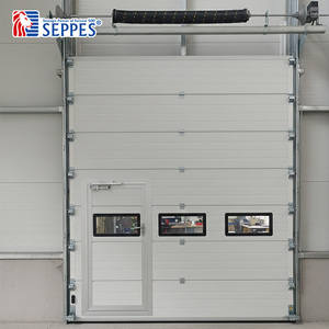 <span class=keywords><strong>Porte</strong></span> <span class=keywords><strong>sectionnelle</strong></span> industrielle robuste <span class=keywords><strong>avec</strong></span> dispositif de sécurité, <span class=keywords><strong>porte</strong></span> d'entrée automatique pour entrepôt - Product Image 1