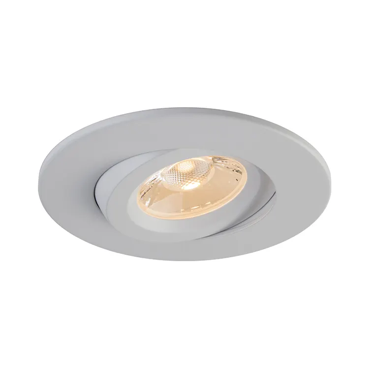 4 Inch 11W ETL Gimbal LED Downlight 1000 Lumens Dimmable 120V Recessed Ceiling Round White Trim Adjustable Panel Pot Light