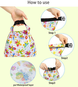 Sac à langer de bonne qualité, sac fourre-tout, mode, multifonction, réutilisable, imperméable, imprimé personnalisé, sac à langer pour bébé - Product Image 6