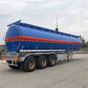 Cheaper Price Aluminium Alloy Stainless Steel Fuel And Liquid Tanker Semi Trailer For Truck Usage