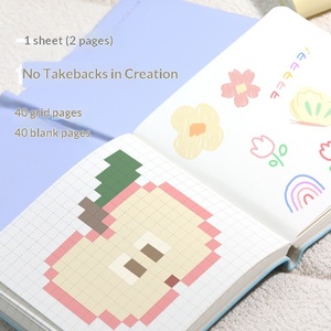 Quaderno Portatile in Pelle PU Morbida Quadrato con Stampa UV, Regalo Personale MG-146, 80 Fogli, Bestseller Transfrontaliero - Product Image 4