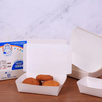 Carton d'emballage biodégradable à emporter poulet frit papier à emporter boîte à déjeuner conteneurs alimentaires conteneur