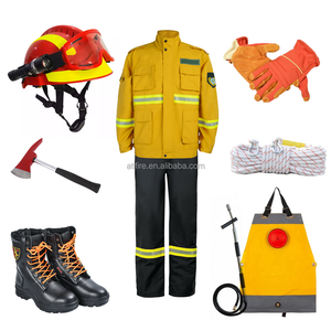 Uniforme de <span class=keywords><strong>Bombero</strong></span> Ignífugo de Dos Capas, Traje NOMEX con Logotipo Personalizado, para Incendios Forestales y de Terrenos Silvestres, ODM - Product Image 4