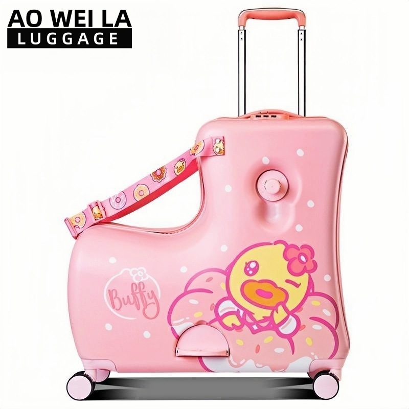 Boîte d'équitation cheval de Troie canard jaune fleur pliable