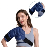 Attelle d'épaule écologique personnalisée avec pack de glace, thérapie par le froid pour la coiffe des rotateurs, enveloppe de gel réutilisable pour le soulagement de la douleur et la récupération des gonflements