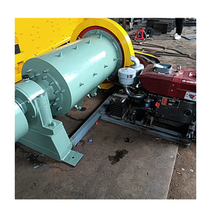 Mô hình nhỏ 600*1200 900x1800 bóng Mill máy với động cơ diesel sử dụng rộng rãi trong Mài phi kim loại chế biến khoáng sản - Product Image 5