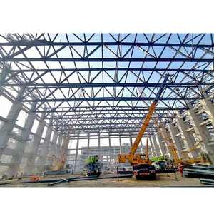 Bâtiment en acier, entrepôt à structure métallique, structure en acier préfabriquée, structure spatiale préfabriquée, usine - Product Image 3
