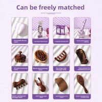 Coffret Cadeau Spa Créatif Minimaliste en Bois pour la Remise des Diplômes, Kit de Bain et de Voyage Bien-être et Auto-soin, Cadeau Transfrontalier Populaire pour Maman
