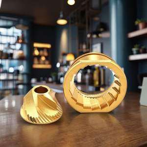 Acabado antiguo Latón Cobre CNC Componentes fresados Piezas de <span class=keywords><strong>metal</strong></span> decorativas únicas para servicios de mecanizado - Product Image 3