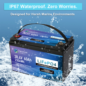 Batería Marina de Ciclo Profundo de Litio Grupo 31, 36V, 40Ah, 60Ah, 100Ah, Impermeable IP67, Compatible con Comunicación NMEA2000 - Product Image 2