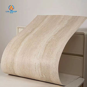 Revêtement mural extérieur en carreaux flexibles légers et modernes, MCM Travertin, décoration murale en pierre flexible, imperméable, design 3D - Product Image 5