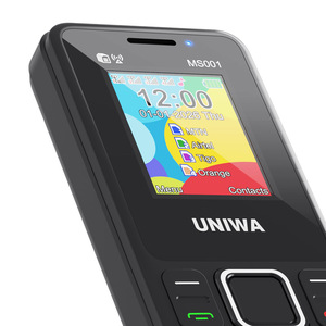 UNIWA MS001 Prêt à être expédié, téléphone à clavier GSM avec <span class=keywords><strong>4</strong></span> cartes <span class=keywords><strong>SIM</strong></span> et <span class=keywords><strong>4</strong></span> modes veille, amplificateur de signal, batterie grande capacité 25BI - Product Image 3