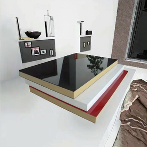 لوح خشب <span class=keywords><strong>MDF</strong></span> مقاوم للرطوبة بتصميم عصري مقاس 1220*2440 ملم، سماكة 18 ملم، لون أبيض دافئ، مصنوع للاستخدام في الشقق - Product Image 4