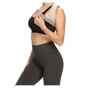 Men Women Breathable <b>Back</b> <b>Brace</b> Adjustable Correction Hunchback Shoulder <b>Back</b> Support Belt Straightener Posture Corrector - Product Image 6