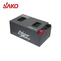Литиевая батарея SAKO LiFePO4 48В 60В 72В 15Ач 20Ач 30Ач 50Ач для электромотоциклов, электроскутеров и электротранспорта