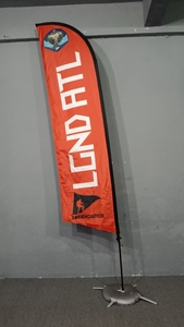 Khuyến Mại Sử Dụng Quảng Cáo Triển Lãm Sự Kiện Ngoài Trời Lông Cờ Hoặc Giọt Giọt Lá Cờ Bay Bãi Biển Cờ Biểu Ngữ Đứng - Product Image 4