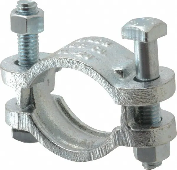 2-Pack Heavy Duty 4″ Stainless Steel U-Bolt Exhaust Clamps – Universal Fit, Emusa CLU S400x2