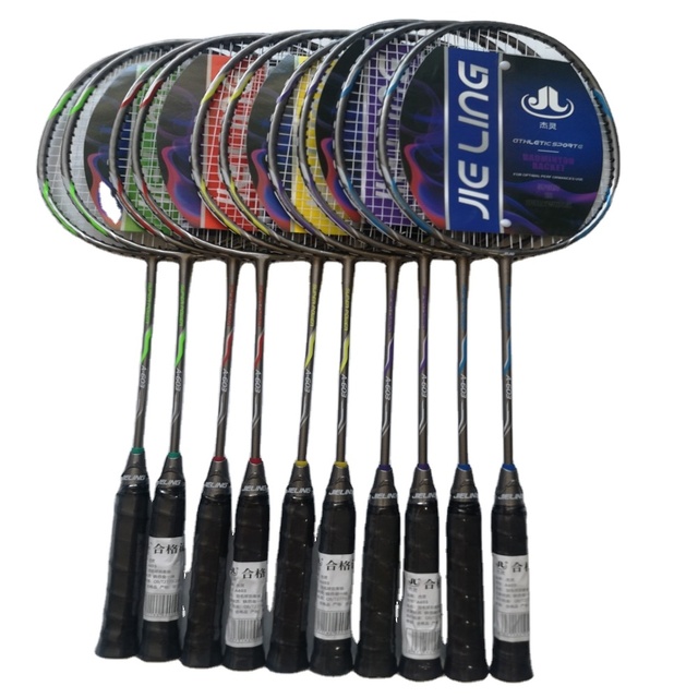 Hot Selling Original Spot Badminton Racket Durable Professional Wooden Handle Badminton Racket
