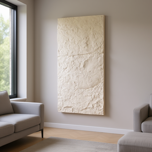 Paneles de Pared 3D de Imitación Piedra PU, 48x24 Pulgadas, Amarillo, Paquete de 4, Cobertura de 32 Pies Cuadrados, Estilo Rústico, Uso Doméstico - Product Image 2