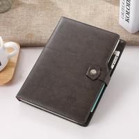 Cahier d'agenda scolaire à boucle magnétique en PU personnalisé Offre Spéciale A3/A4/A5/A6/B5 personnalisé