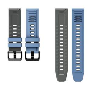 Официальный двухцветный силиконовый ремешок для смарт-часов Huawei Watch GT6 (22 мм) — совместим с <span class=keywords><strong>Suunto</strong></span> и Garmin - Product Image 5
