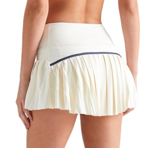 Jupe de tennis plissée sur mesure pour femme, respirante, durable, taille haute, avec ceinture large et poche pour téléphone, idéale pour le mini-golf et les activités sportives - Product Image 4