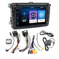 BQCC 8" Autoradio Android 13 Octa-Core Wi-Fi GPS 4G Carplay RDS pour Volkswagen VW CC Passat B7 Polo Golf 5 6 Jetta Mk5 Mk6