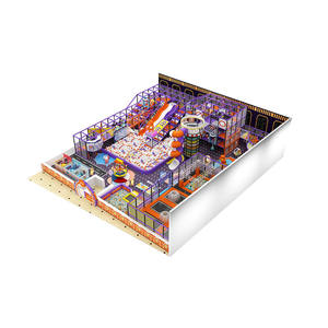 Aire de jeu souple de luxe pour les tout-petits, équipement de terrain de jeu intérieur commercial pour enfants les mieux notés - Product Image 6