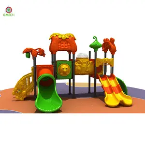 Kids Popular Commercial Children Outdoor Playground Toys Plastic Slide Manufacturer Amusement Park Playground Equipment