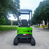 Penjualan Terbaik mesin lithium listrik baru 2 ton hidrolik perayap mini ekskavator listrik untuk dijual