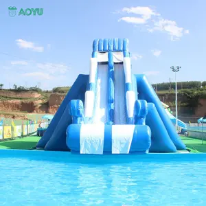 Professional Supplier Flying Slides for Kids Lake exciting fly slide for adult jumping water slide with hig