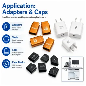 เครื่องมาร์กเกอร์เลเซอร์ประสิทธิภาพสูง 20W-100W พร้อมระบบตรวจจับและกำหนดตำแหน่งอัตโนมัติสำหรับโลหะและพลาสติก - Product Image 6
