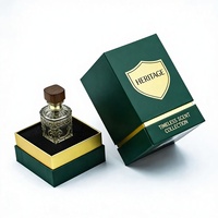 Oud attar rigide personnalisé boîtes cadeau de luxe carton papier parfum boîte d'emballage personnalisée boîte cadeau en papier