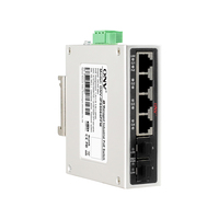 Penjualan terlaris 6-port Gigabit mudah dikelola industri PoE Switch untuk IP kamera ponsel ONV-IPS5064PFM