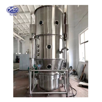 Machine de séchage à lit fluidisé pour granulation de collagène modèle FL, fonctionnement facile, sécheur à lit fluidisé pour granulation de poudre alimentaire