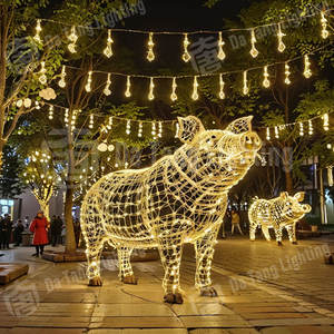 Douze lumières décoratives LED du zodiaque IP65 pour l'économie nocturne et l'utilisation en extérieur culturelle dans les attractions pittoresques - Product Image 6