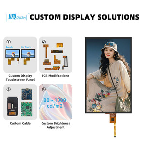 หน้าจอแสดงผล TFT LCD ขนาด 8 นิ้ว ความสว่างสูง 300nits ความละเอียด 800x1280 แบบสั่งทำพิเศษ พร้อมกระจกแต่งหน้าทรงกลม หน้าจอสัมผัสอัจฉริยะ - Product Image 6