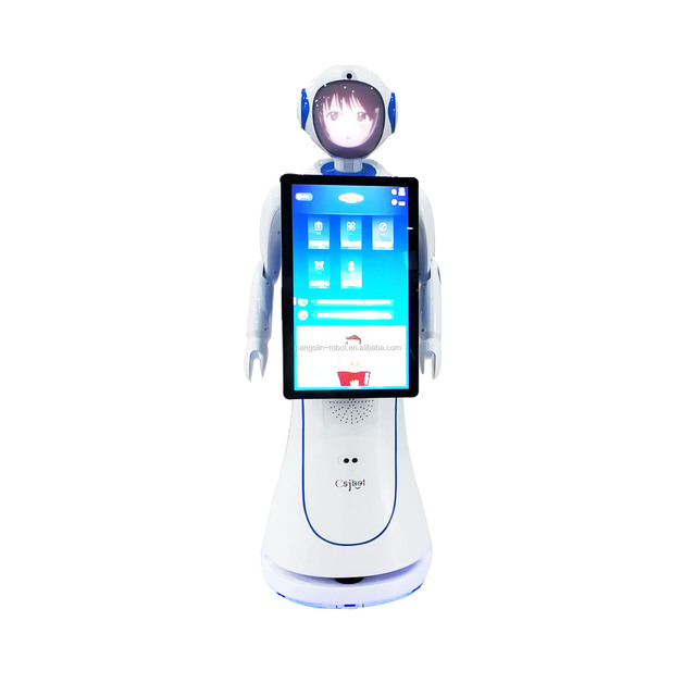 Pangolin Artifical Intelligence Concierge Patrol Robot Tour Guidance Reception Service Commercial Robot Autonomous