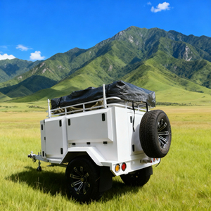 <span class=keywords><strong>Remolque</strong></span> <span class=keywords><strong>Todoterreno</strong></span> Ligero Estándar Australiano: <span class=keywords><strong>Remolque</strong></span> Galvanizado de Alta Capacidad con Cajones Resistentes y Eje Tándem para Acampar - Product Image 2