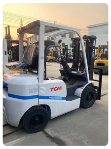 Original Japanese TCM FD25 2.5 Ton Diesel Forklift with Isuzu Engine <b>Used</b> for Sale - Product Image 6