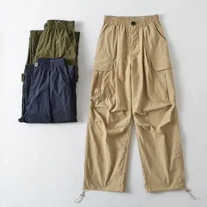 Vendita calda tuta di marca alla moda giapponese pantaloni Casual larghi americani di strada retrò