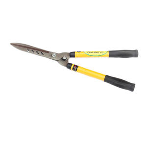 Cisailles à haies Lanbaolu 300 mm, lame en acier inoxydable, manche jaune, outil de jardinage pour la taille des arbustes et des buissons - Product Image 2