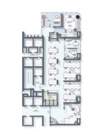 Service de design d'intérieur de bureau de style industriel, rendu 3D, ignifuge, écologique, étanche, aménagement spatial, commercial