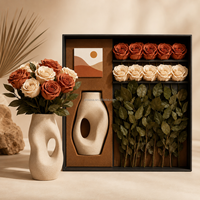 Großhandel Unsterblicher Blumenstrauß 12 Stück Infinity Rose Venus Ewige Konservierte Rosen mit Stiel als Geschenk