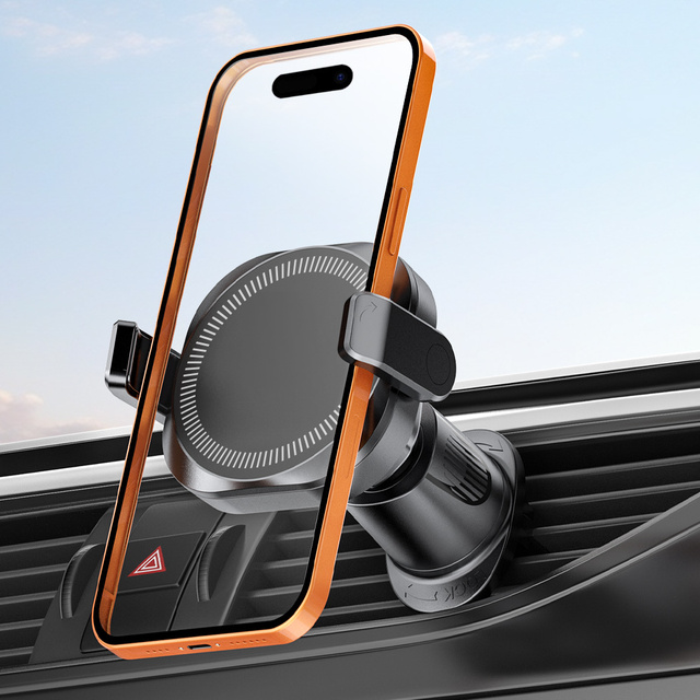 2026 Super Strong Magnetic Car Phone Holder 360° Rotatable Air Vent Mount Anti-Shake Universal Stand for iPhone 16 15 Pro Max