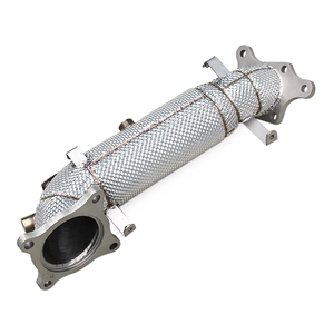 Tuyau d'échappement droit personnalisé pour Honda CIVIC Type R/Type-R FK8 FL5 2.0T 2015-2023, tuyaux droits en stock, système d'échappement - Product Image 1