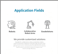 Module de joint de robot humanoïde compact et précis avec moteur intégré et réducteur harmonique